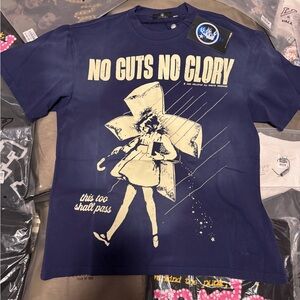 No Guts No Glory Navy Men’s Graphic Tee